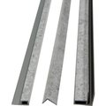 Acoustic Ceiling Products Palisade 94"L Frost Nickle Trim Kit, 6 Pack 17302